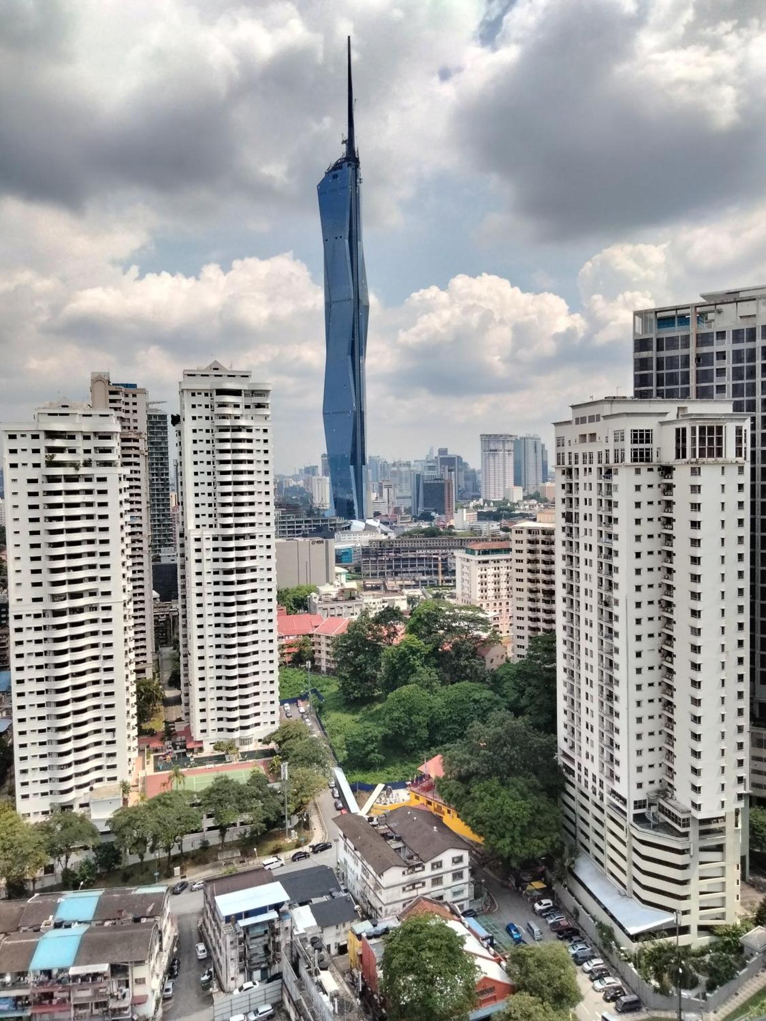쿠알라룸푸르 Oneiro One Bukit Ceylon 아파트 외부 사진